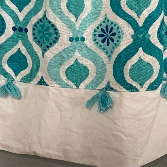 GYMBOREE Girls Teal & White Sundress Size 4 - Picture 4 of 10